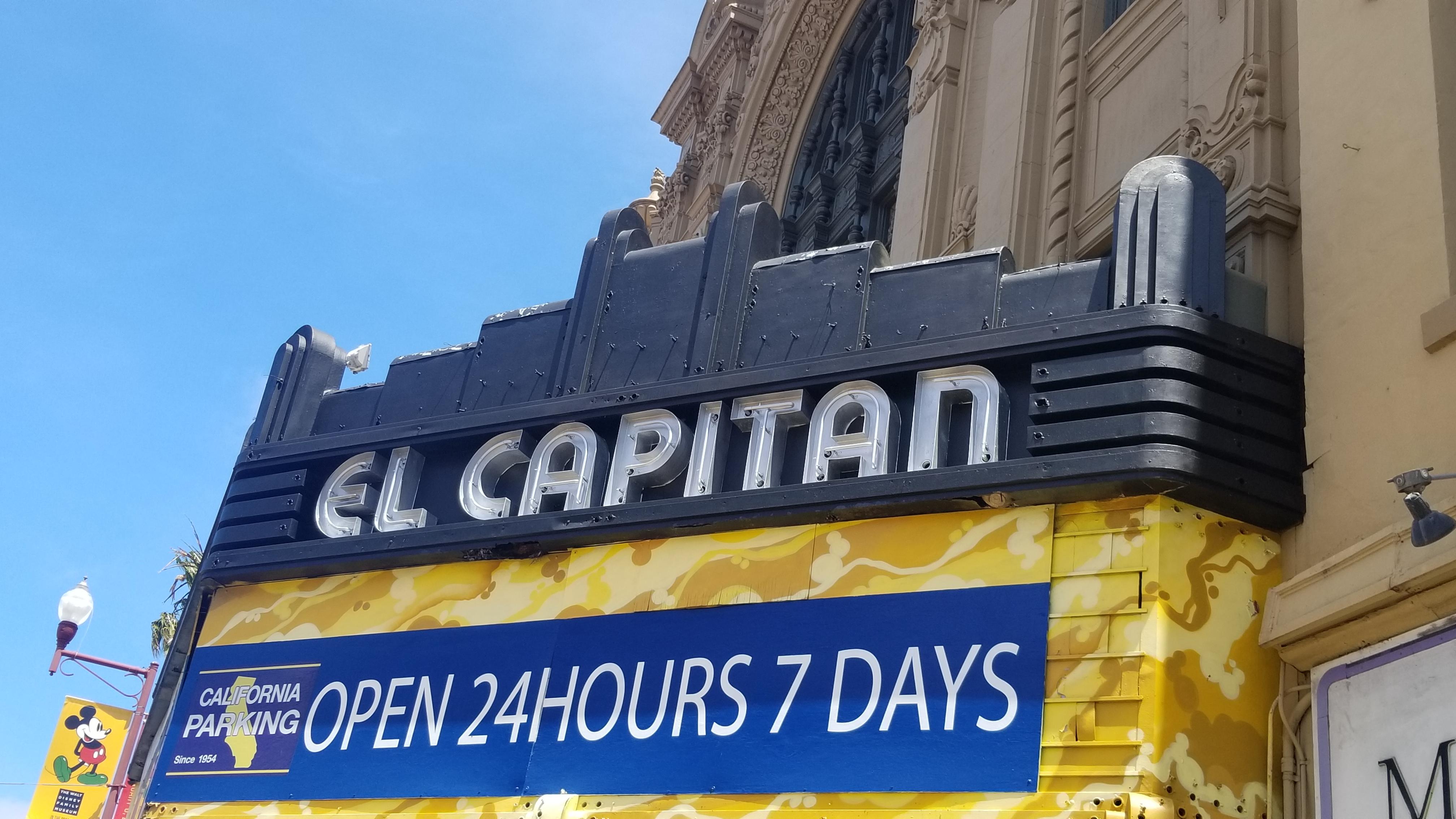 El Capitan Hotel San Francisco Exteriér fotografie